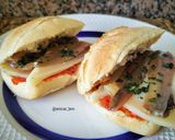 Foto del paso 3 de la receta: Chapatina de sobrasada, queso y anchoa