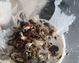 A picture of step 5 of Huitlacoche Cream Soup.