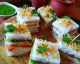 सैण्डविच बाइट्स (sandwich bites recipe in hindi) रेसिपी चरण 6 फोटो