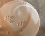 A picture of step 2 of Thandai Kulfi.