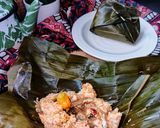 Foto langkah ke 4 dari resep Pepes Tahu Teri.