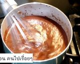 รูปขั้นตอนการทำที่ 4 ของ ซอสช็อกโกแลต ทำด้วย ผงโกโก้