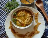 A picture of step 9 of Rajasthani Dal Dhokli.