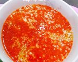 A picture of step 8 of Bánh xèo with Shrimp, Pork, Squid, and Quail Eggs.