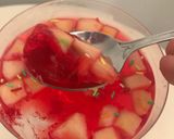 عکس مرحله 5 از دستور ژله توت فرنگی💞🍓