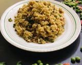 A picture of step 4 of Vegetable fried rice.