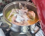 Foto langkah ke 3 dari resep Opor Ayam Kampung Tahu.