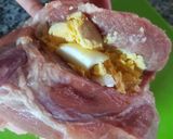 Foto del paso 3 de la receta: Bondiola rellena al horno con papas y boniatos