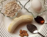 A picture of step 1 of Oats banana pan cake.