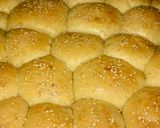 A picture of step 17 of SOFT NO KNEAD DINNER ROLLS #ChristmasBaking.