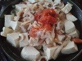 Tahu Jamur Tiram Bolognese