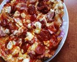 Pizza z patelni krok przepisu 2 zdjęcie