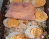 Sonkatekercs zöldség ágyon recept fázis 4 fotója