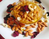 A picture of step 2 of Royal Badam Halwa.
