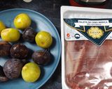 Foto del paso 1 de la receta: Aperitivo de higos y brevas con jamón