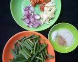 Foto langkah ke 1 dari resep 96. Oseng Cambah Teri Telur Asin.