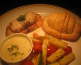 A picture of step 1 of Seafood Croissant.