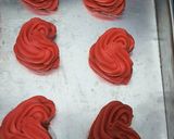 Foto langkah ke 3 dari resep Soes Red Velvet Love Vla Susu Keju.