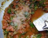 A picture of step 8 of Dal Palak.