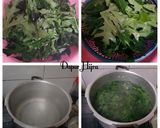 Foto langkah ke 1 dari resep Tumis Daun Pepaya Jepang.