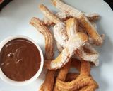 A picture of step 6 of Churros.
