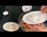 A picture of step 2 of Chicken 65.