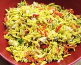 Foto langkah ke 3 dari resep Tumis bungaa pepaya.