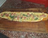 Foto del paso 4 de la receta: Pan relleno de jamón y queso