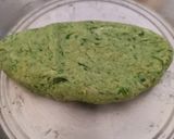 A picture of step 2 of Green Garlic Butter Naan.