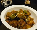 A picture of step 6 of Koyla karahi.