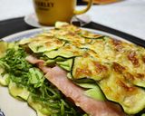 A picture of step 5 of Zucchini Sandwich.