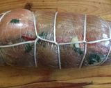 Foto del paso 6 de la receta: Arrollado de pollo y verduras 🔪🍗