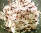 Foto del paso 2 de la receta: Pasta con salsa de champiñones, deliciosa.🍝🍜😋❤️