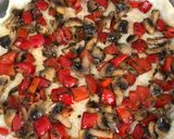Une image de l'étape 8 de Tarte aux champignons et cerneaux de noix.