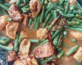 Foto langkah ke 4 dari resep Tahu Tauco Kacang Panjang (pakai santan).