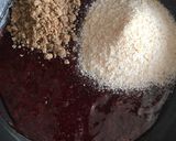 A picture of step 3 of Strawberry coconut balls.
