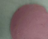 A picture of step 4 of Soya granules stuffing Beetroot Momos.