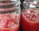 A picture of step 3 of Watermelon mocktail.