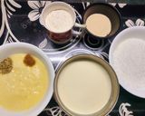 A picture of step 2 of Pineapple Malpua.