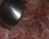 A picture of step 1 of Beef Kaleji.