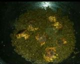 A picture of step 5 of Kofta palak.