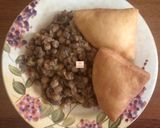 A picture of step 7 of Pegion peas.