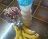 A picture of step 1 of Banana punch.