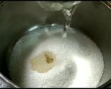 A picture of step 6 of Knafeh na'ameh (traditional palestinian recipe).