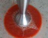 A picture of step 2 of Spaghetti with tomato Sauce with Fresh Vegetables.