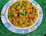 A picture of step 7 of Mung bean Curry.