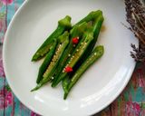 【養生健康】蔴油秋葵的食譜步驟5照片