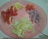 Foto langkah ke 1 dari resep Tumis kangkung bakso tempe.
