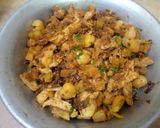 A picture of step 3 of Chicken Chickpea Shawarma.