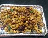 விசேஷங்களில் செய்யும் சேனைகிழங்கு வறுவல் (Senaikilangu VAruval Recipe in Tamil) ரெசிபி ஸ்டேப் 3 புகைப்படம்